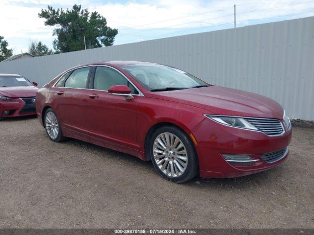  Salvage Lincoln MKZ