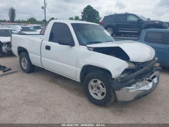  Salvage Chevrolet Silverado 1500