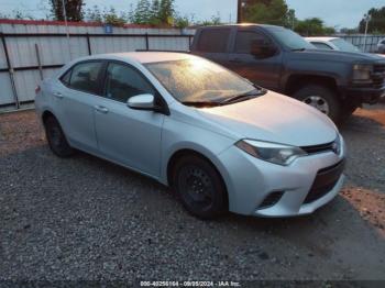  Salvage Toyota Corolla