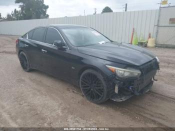  Salvage INFINITI Q50