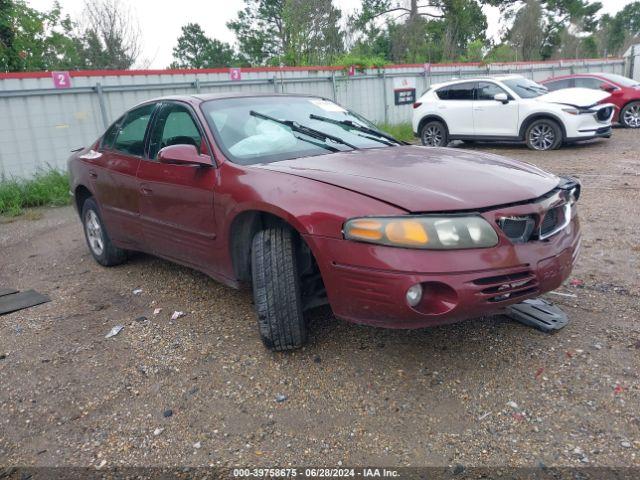  Salvage Pontiac Bonneville