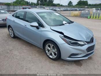  Salvage Chevrolet Cruze