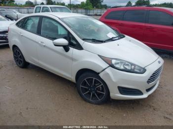  Salvage Ford Fiesta