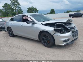  Salvage Chevrolet Malibu