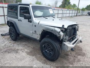  Salvage Jeep Wrangler