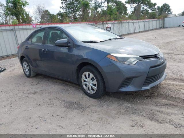  Salvage Toyota Corolla