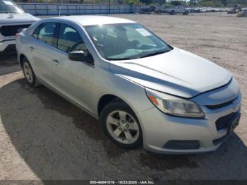  Salvage Chevrolet Malibu