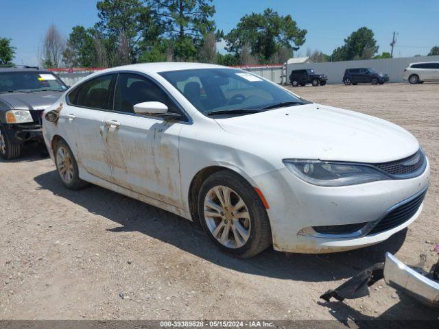  Salvage Chrysler 200