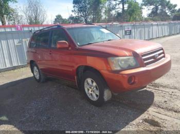  Salvage Toyota Highlander