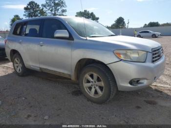  Salvage Toyota Highlander