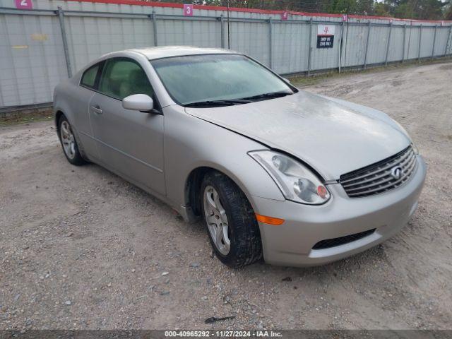  Salvage INFINITI G35