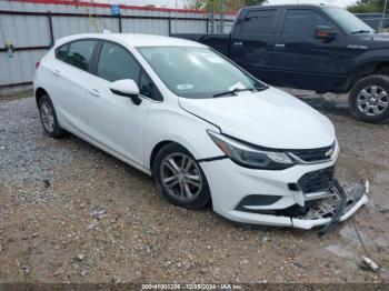  Salvage Chevrolet Cruze