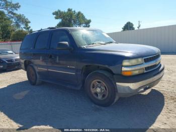  Salvage Chevrolet Tahoe