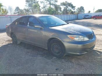  Salvage Toyota Camry