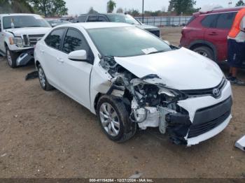  Salvage Toyota Corolla