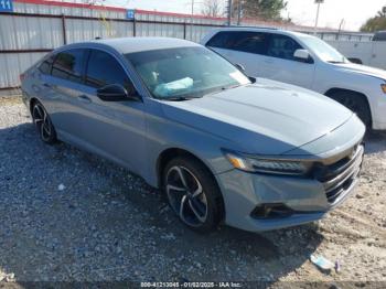  Salvage Honda Accord