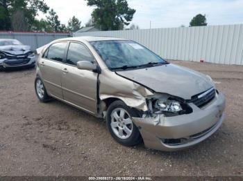  Salvage Toyota Corolla