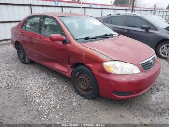  Salvage Toyota Corolla