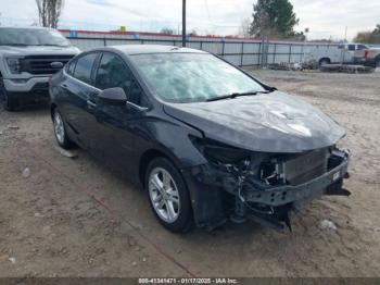  Salvage Chevrolet Cruze