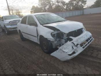  Salvage Toyota Corolla