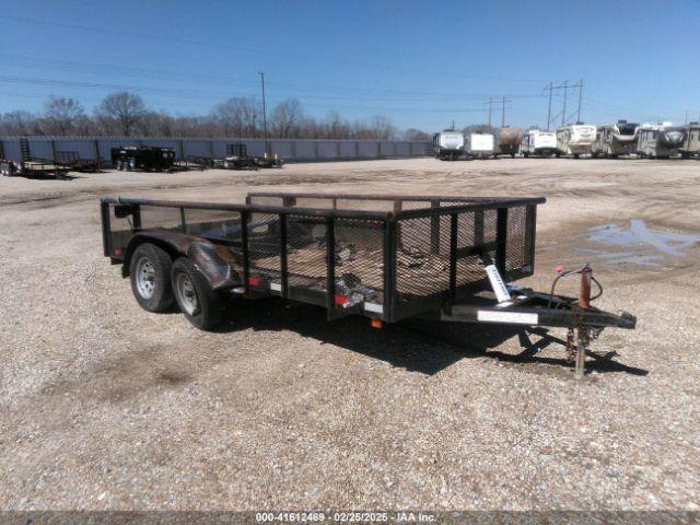  Salvage Homemade Utility Trailer 7x14