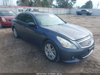  Salvage INFINITI G37