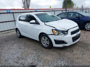  Salvage Chevrolet Sonic