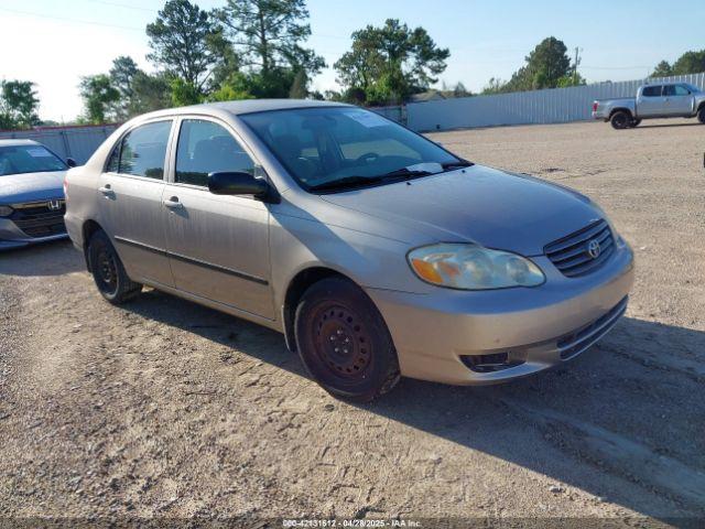  Salvage Toyota Corolla