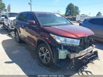  Salvage Toyota Highlander
