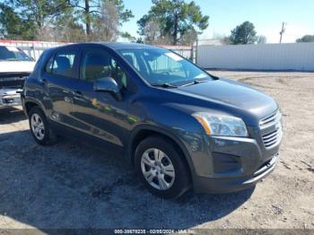  Salvage Chevrolet Trax