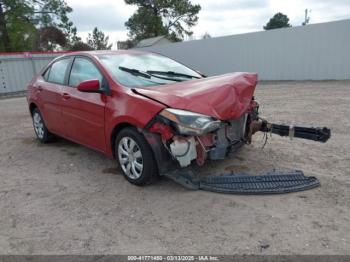  Salvage Toyota Corolla
