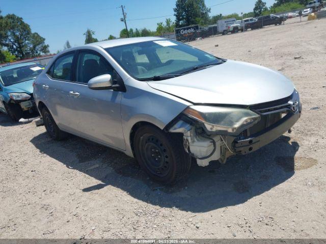  Salvage Toyota Corolla