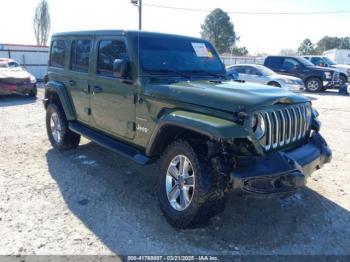  Salvage Jeep Wrangler