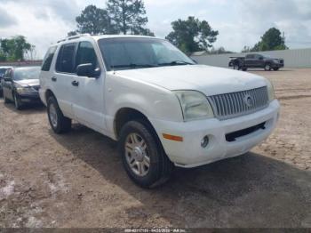  Salvage Mercury Mountaineer