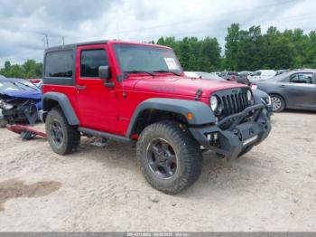  Salvage Jeep Wrangler