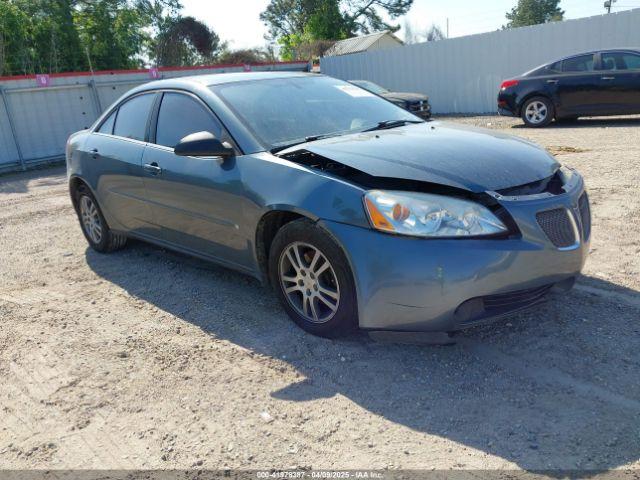  Salvage Pontiac G6