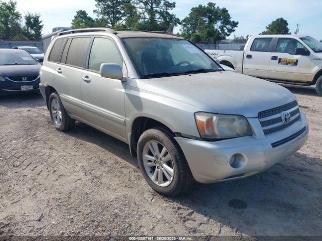  Salvage Toyota Highlander