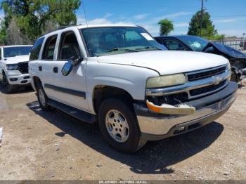  Salvage Chevrolet Tahoe