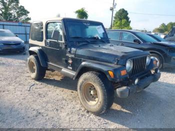  Salvage Jeep Wrangler