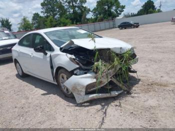  Salvage Chevrolet Cruze