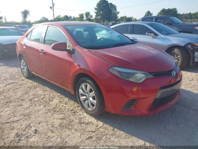  Salvage Toyota Corolla
