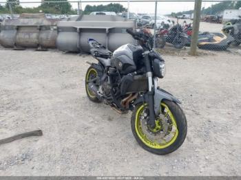  Salvage Yamaha Fz07