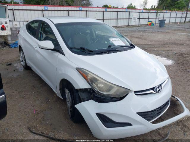  Salvage Hyundai ELANTRA