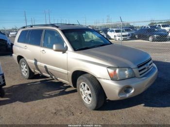  Salvage Toyota Highlander