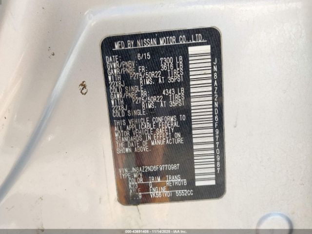 INFINITI Qx Image 13