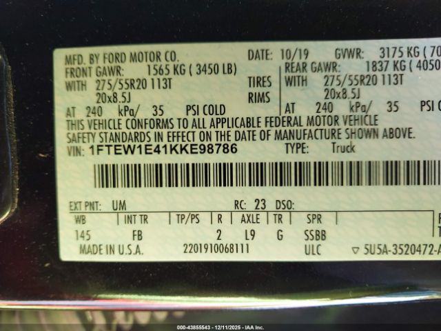 Ford F-150 Xlt Image 9