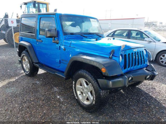  Salvage Jeep Wrangler