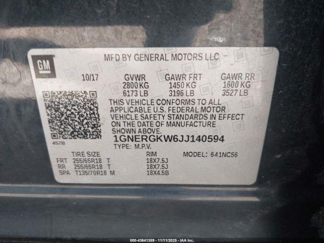 Chevrolet Traverse 1lt Image 13