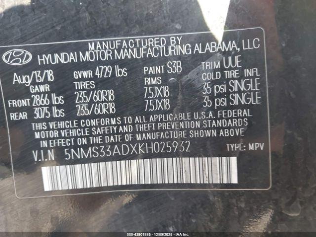 Hyundai SANTA FE Sel Plus Image 13