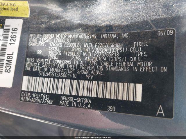 Toyota Sequoia Sr5 4.6l V8 Image 9